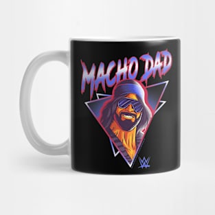 Macho Man Dad Randy Savage Vintage Portrait Mug